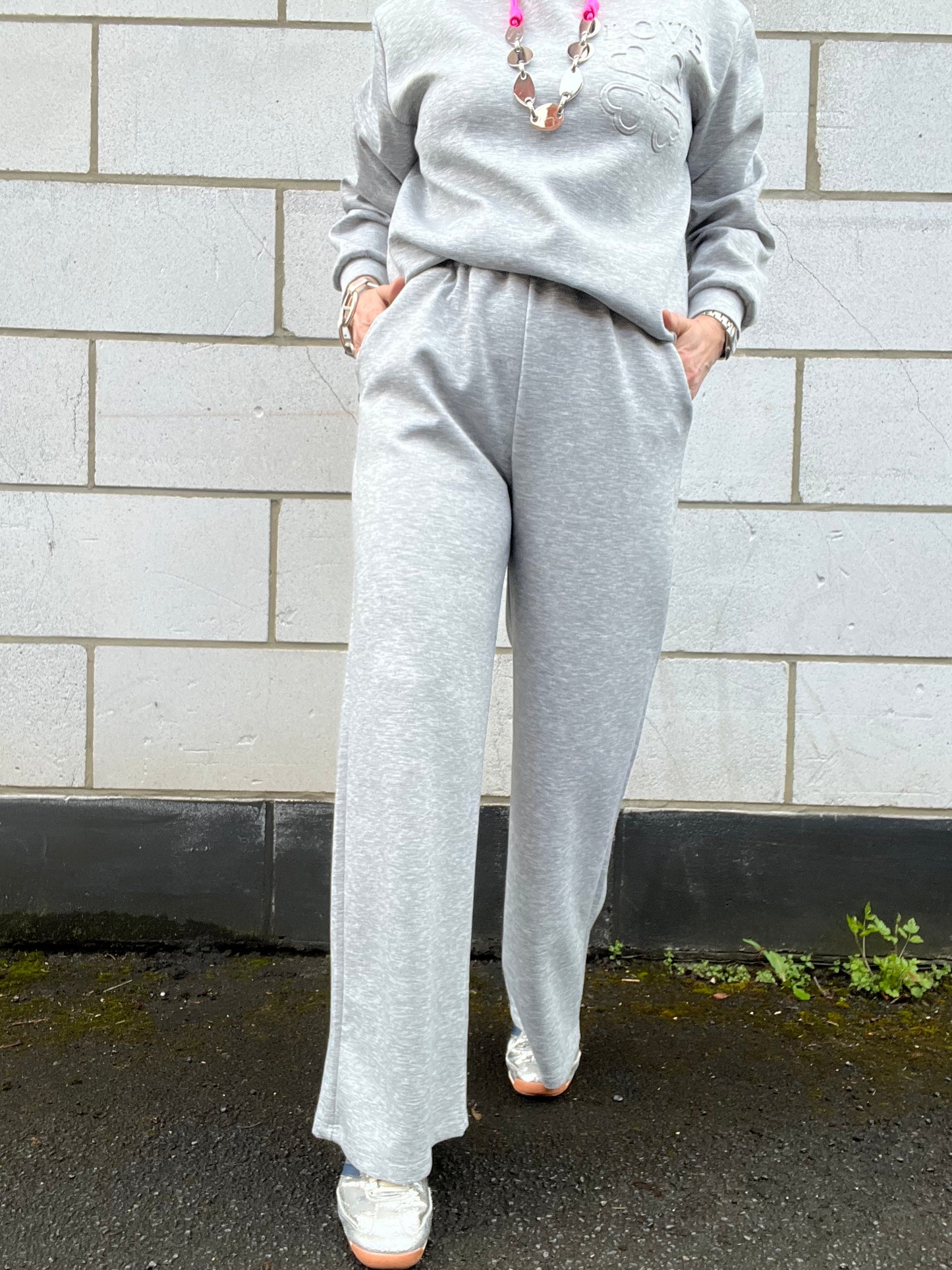 LOEVET pantalon jog grey