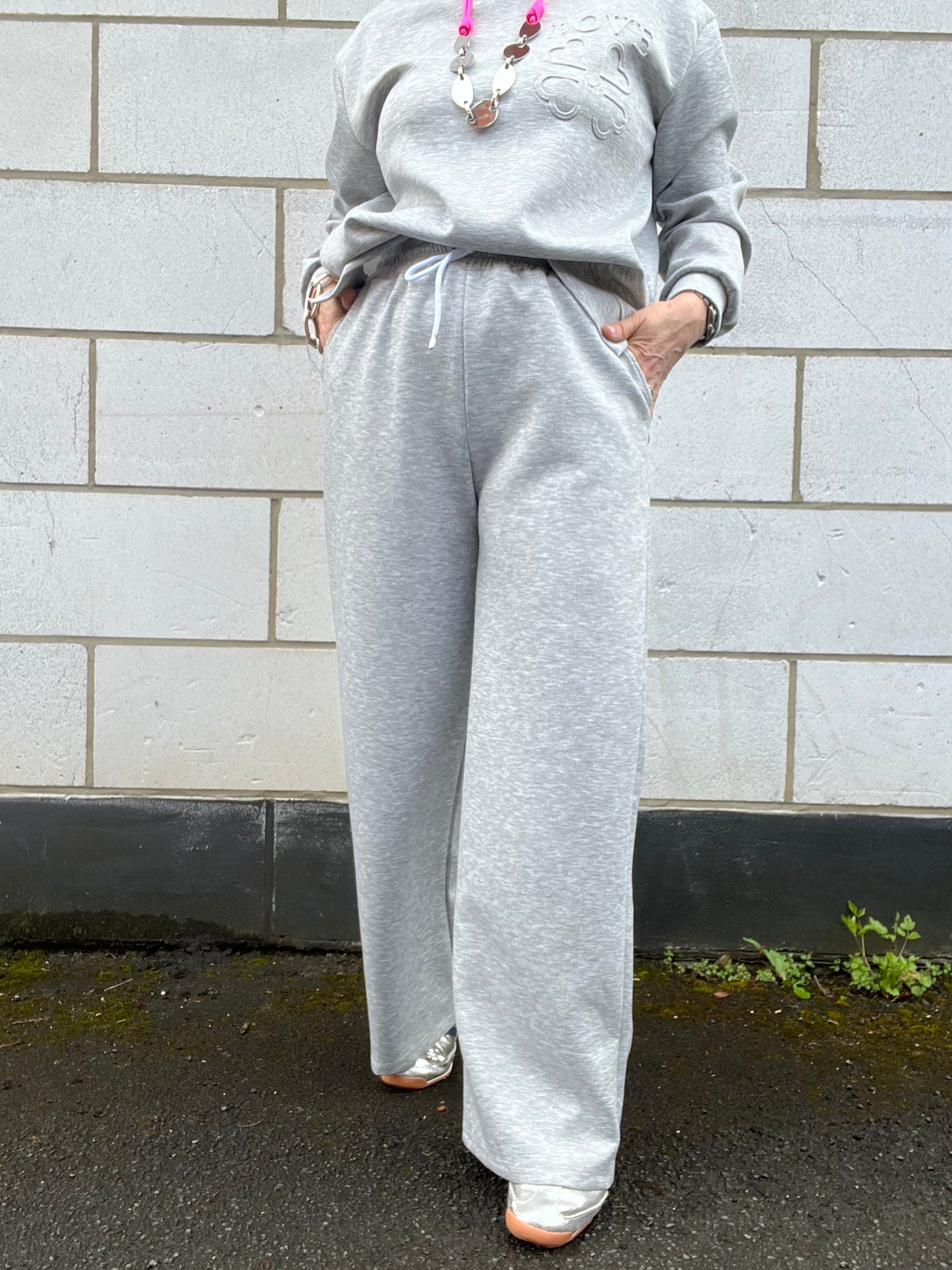 LOEVET pantalon jog grey