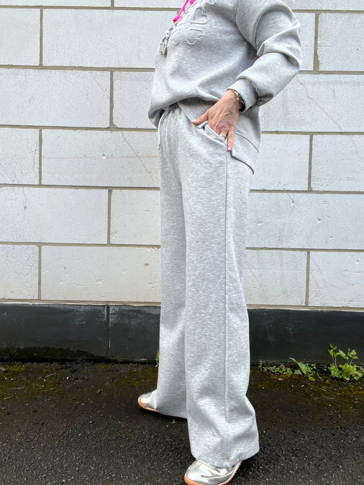 LOEVET pantalon jog grey