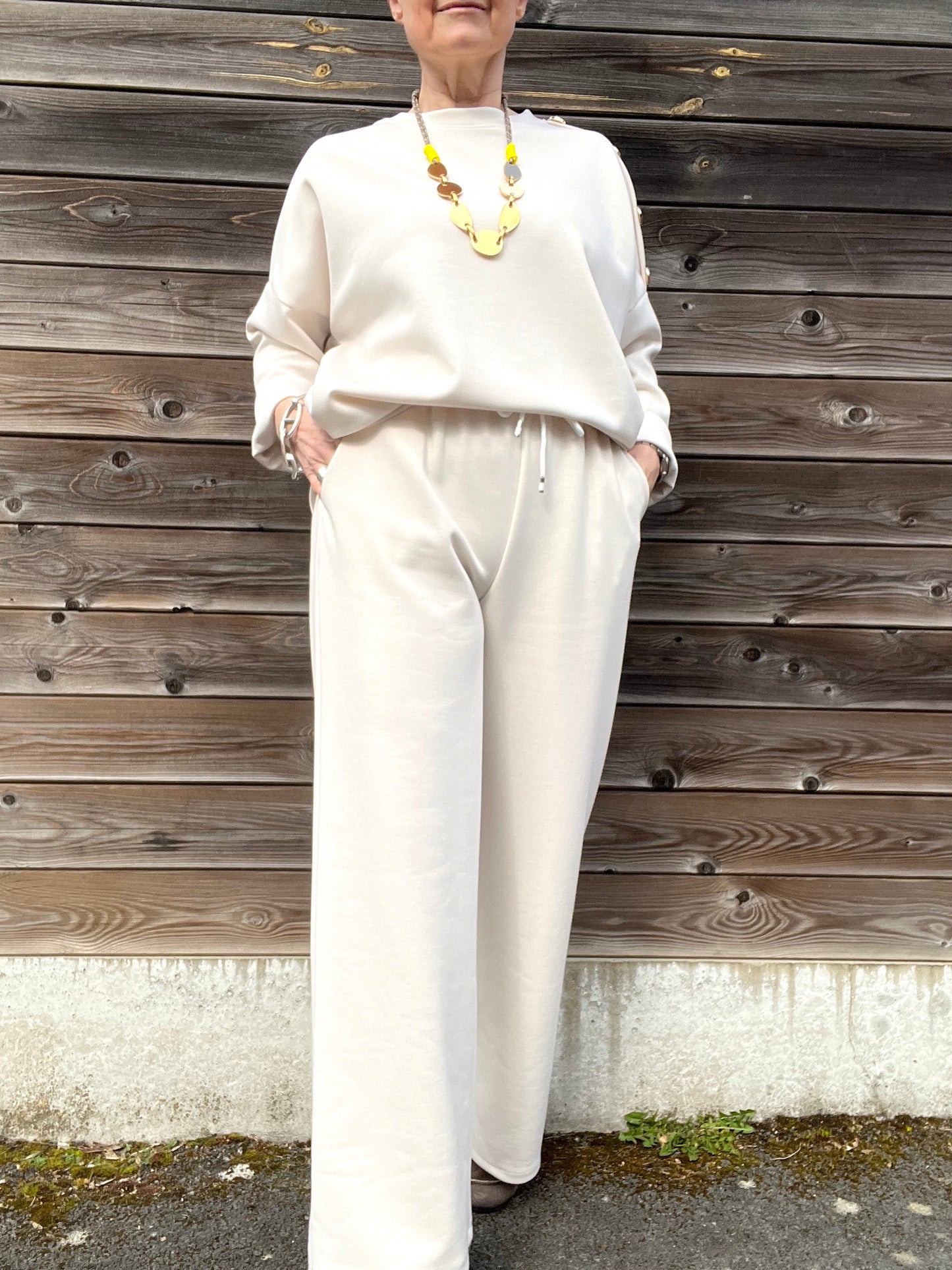 PANGE pantalon jogging chic beige ‼️ réassort en cours‼️