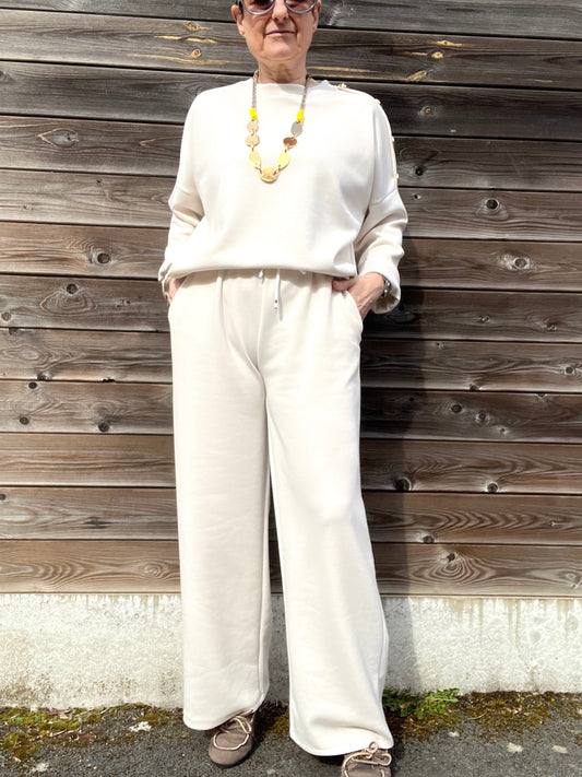 PANGE pantalon jogging chic beige ‼️ réassort en cours‼️