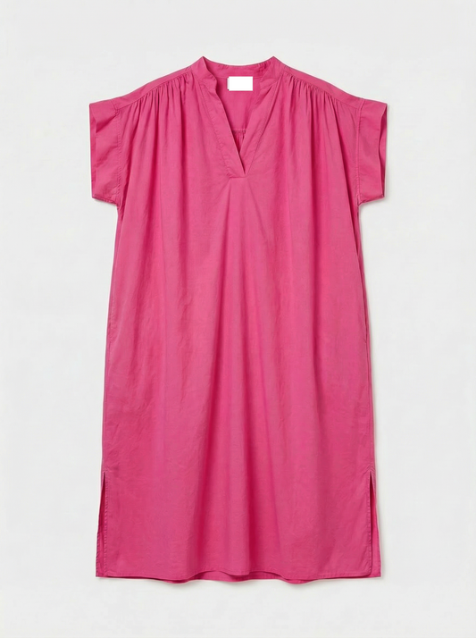 FUEL robe en voile de coton pink