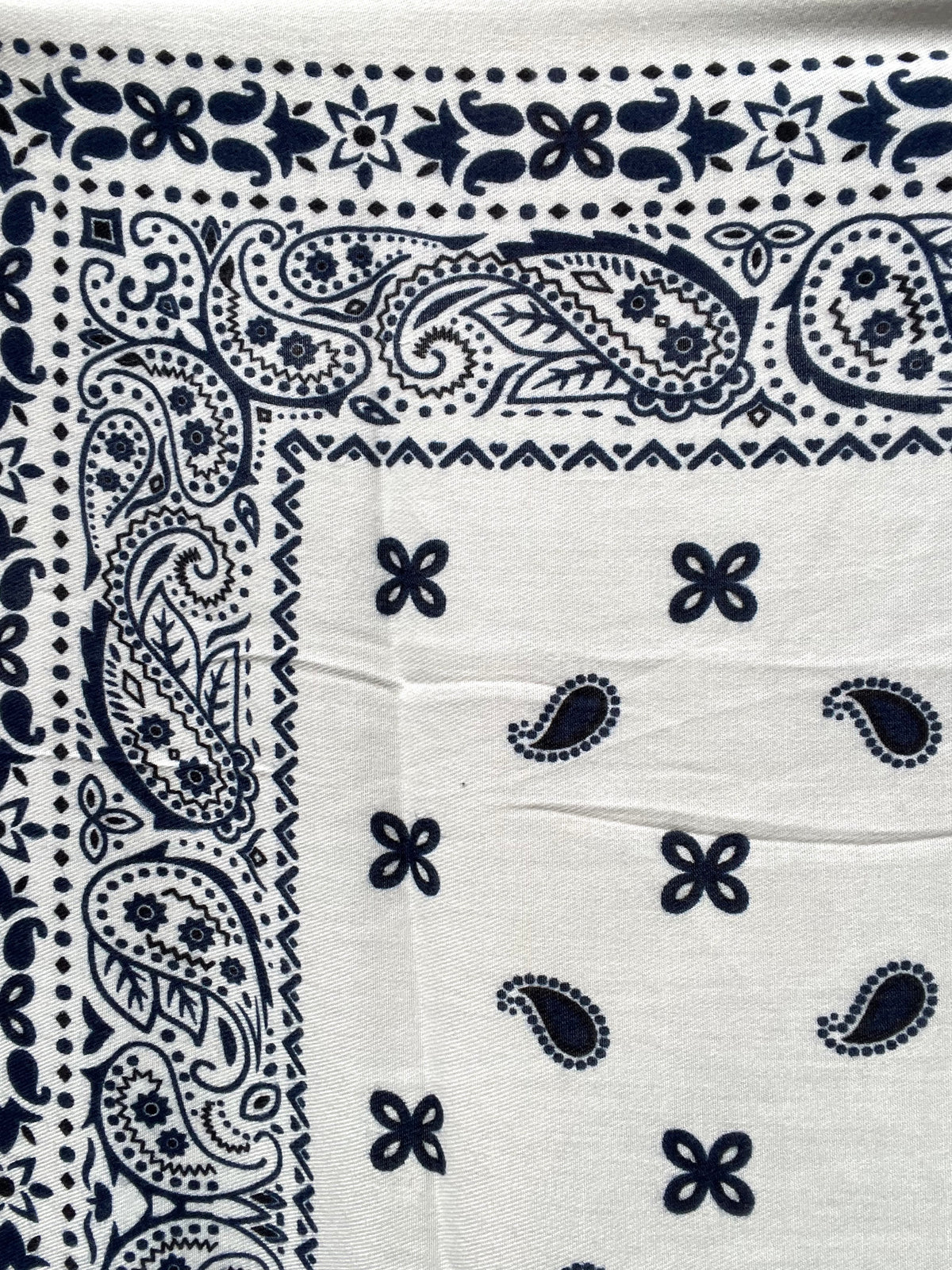 KAREN foulard motif paisley navy