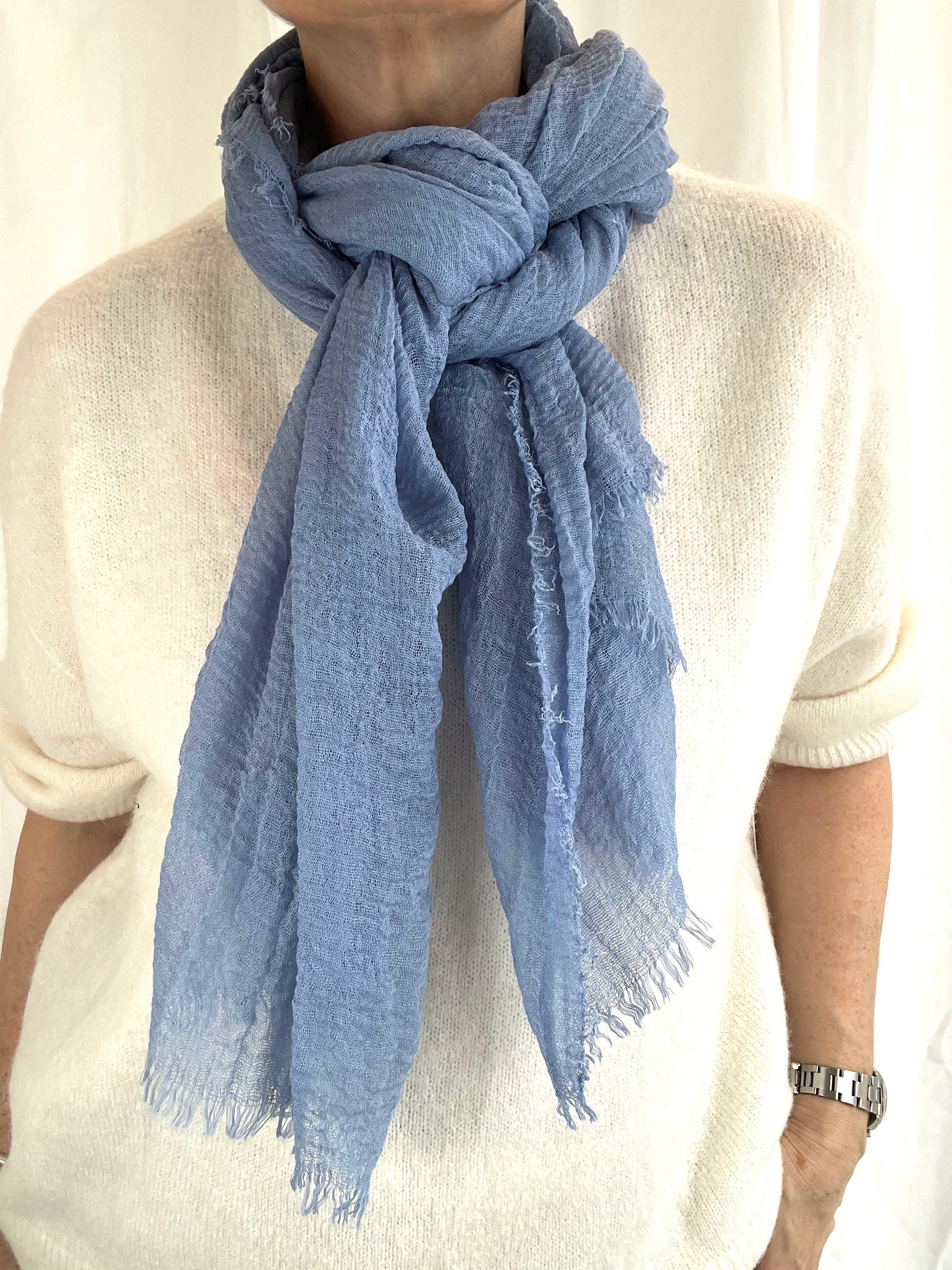 ROOLIT foulard uni blue