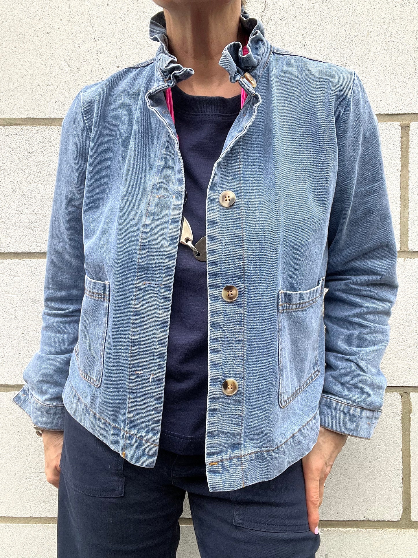 BETINA chemise en jeans blue