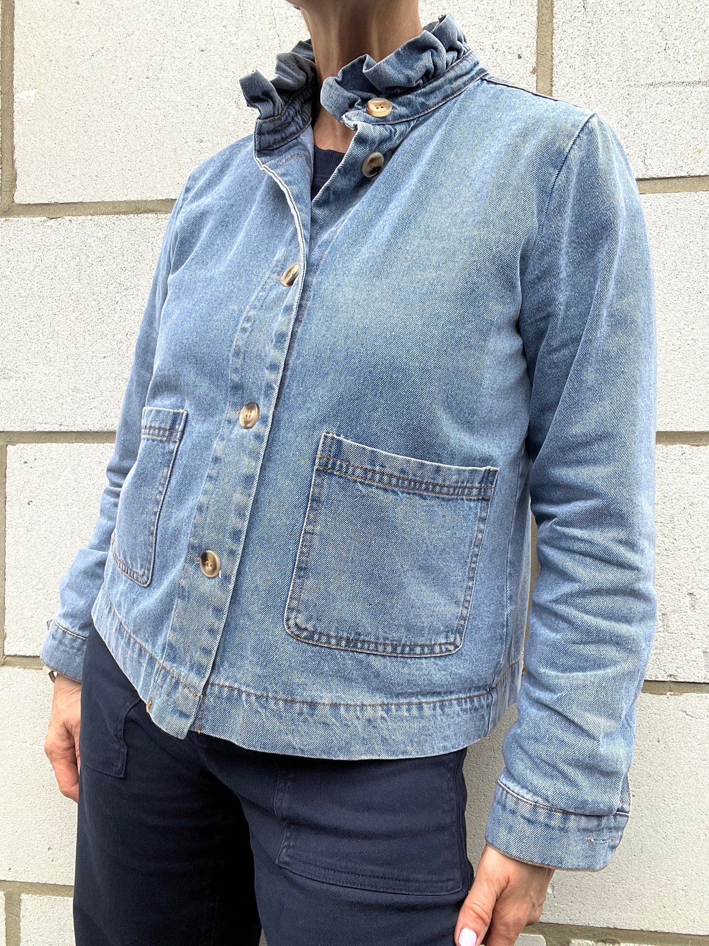 BETINA chemise en jeans blue