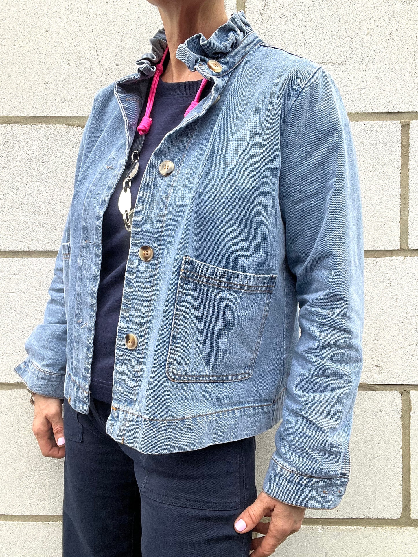 BETINA chemise en jeans blue