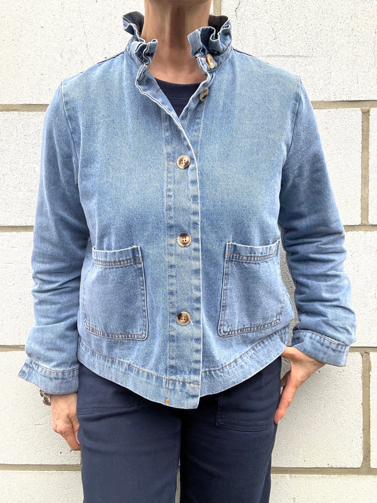 BETINA chemise en jeans blue