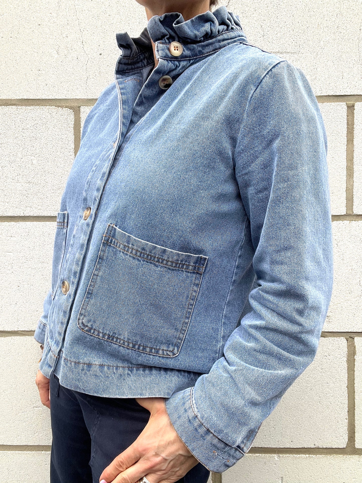 BETINA chemise en jeans blue