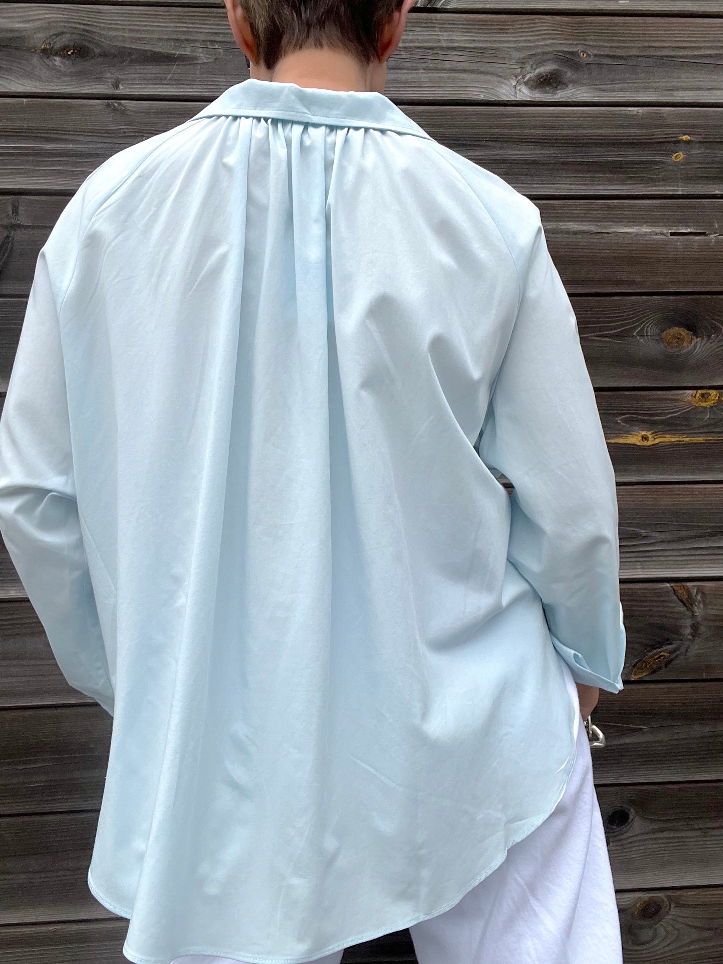 BORA chemise preppy sky