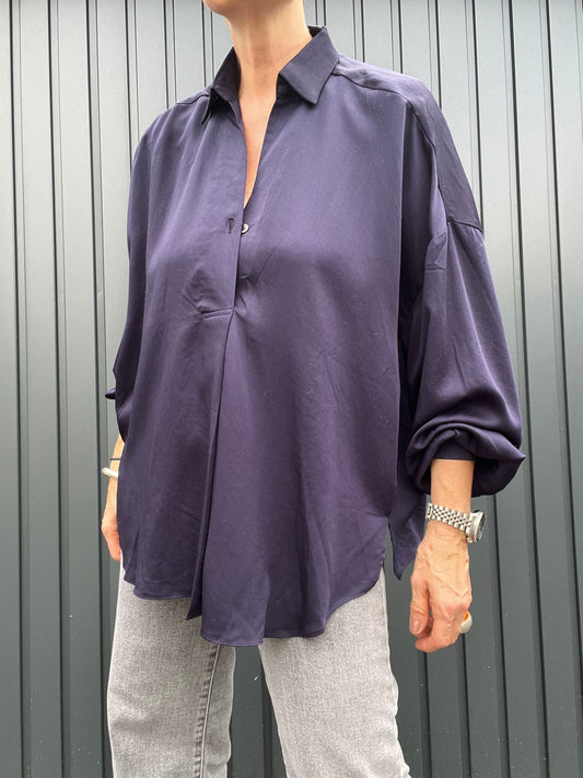 CORAL chemise fluide oversize