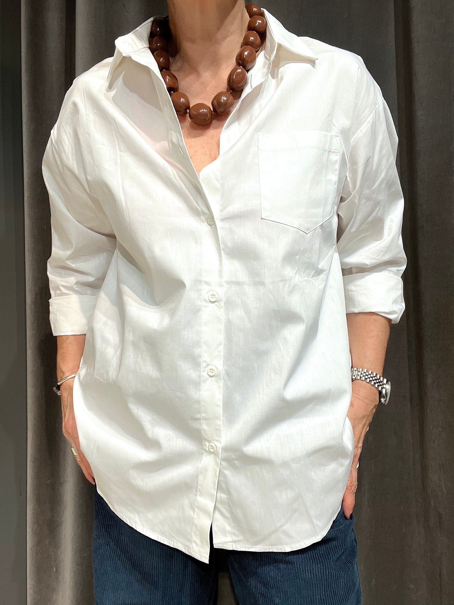 EXAM chemise parfaite white