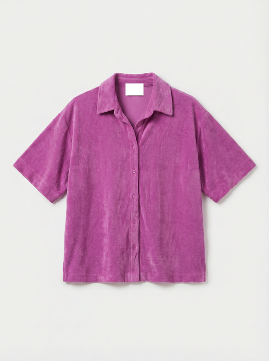 SPONSOR chemise en éponge orchid