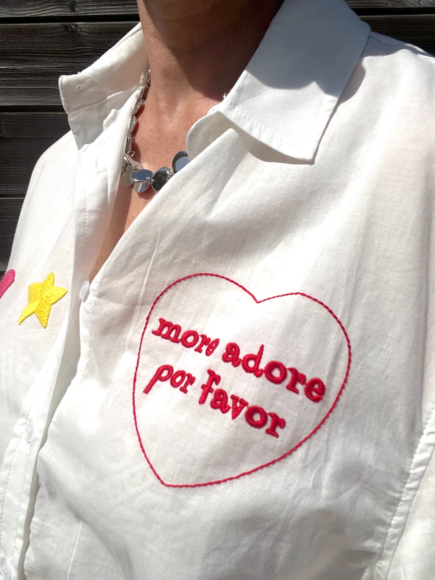 DARIAMORE chemise brodée
