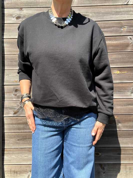 NALA sweat & bord dentelle