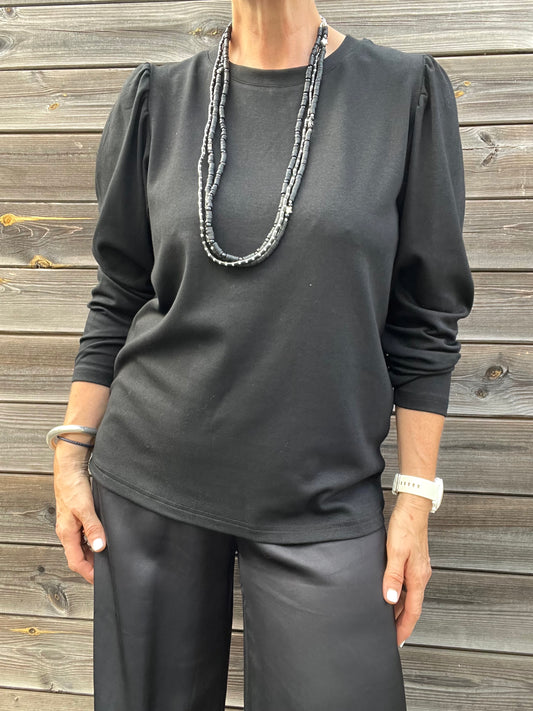 ANGELIKA T-shirt manche froncée