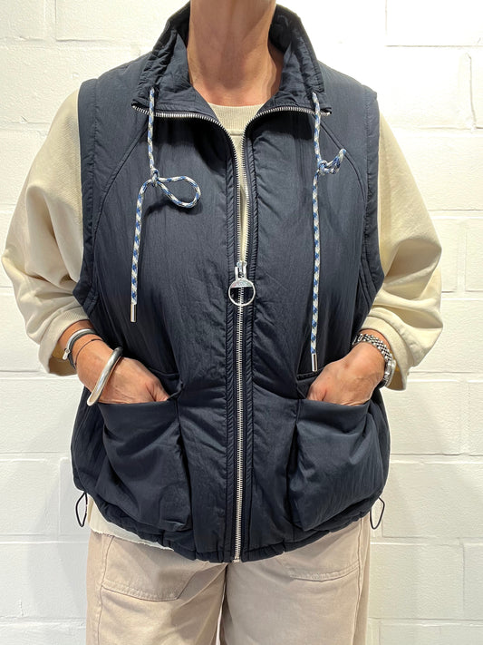 RITA veste body warmer navy