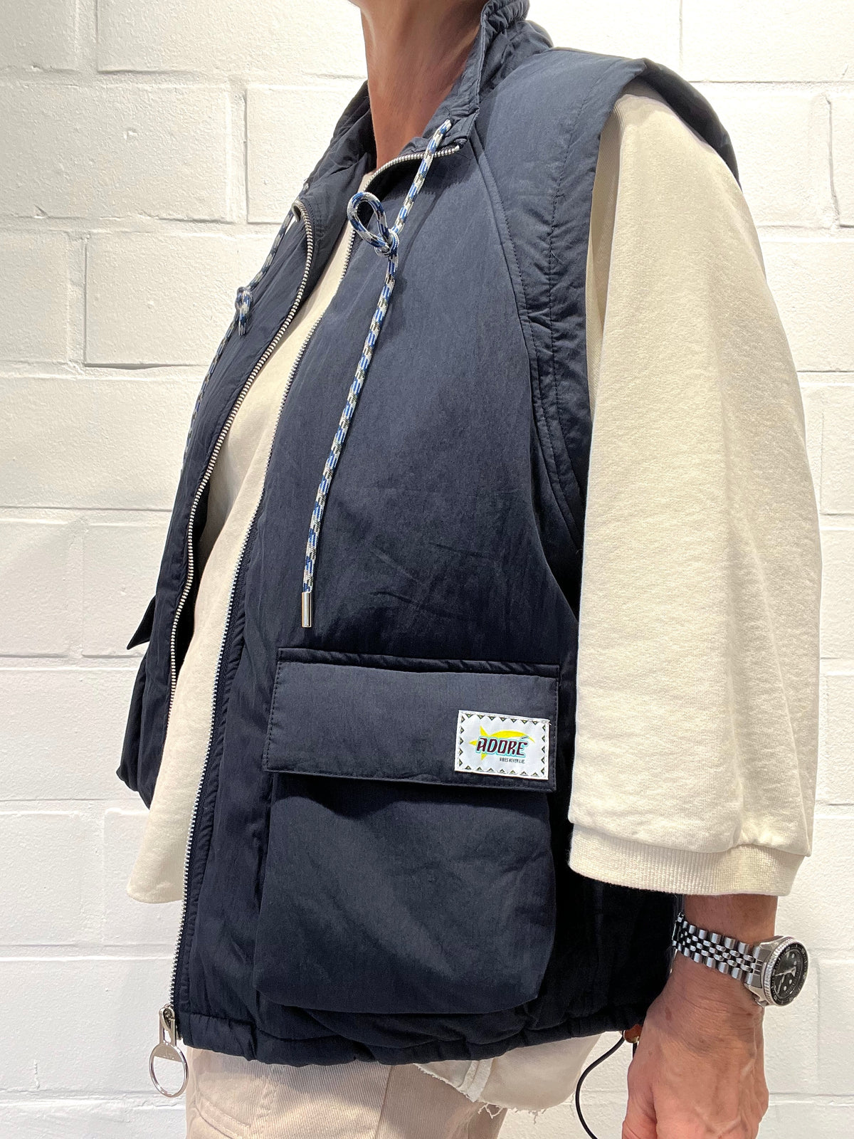 RITA veste body warmer navy