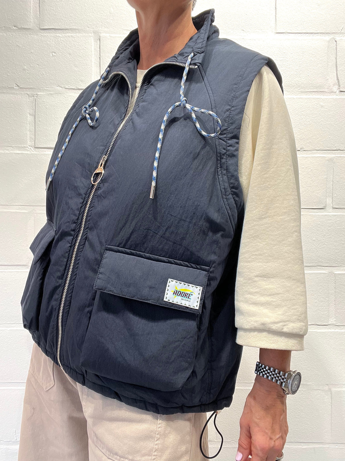 RITA veste body warmer navy
