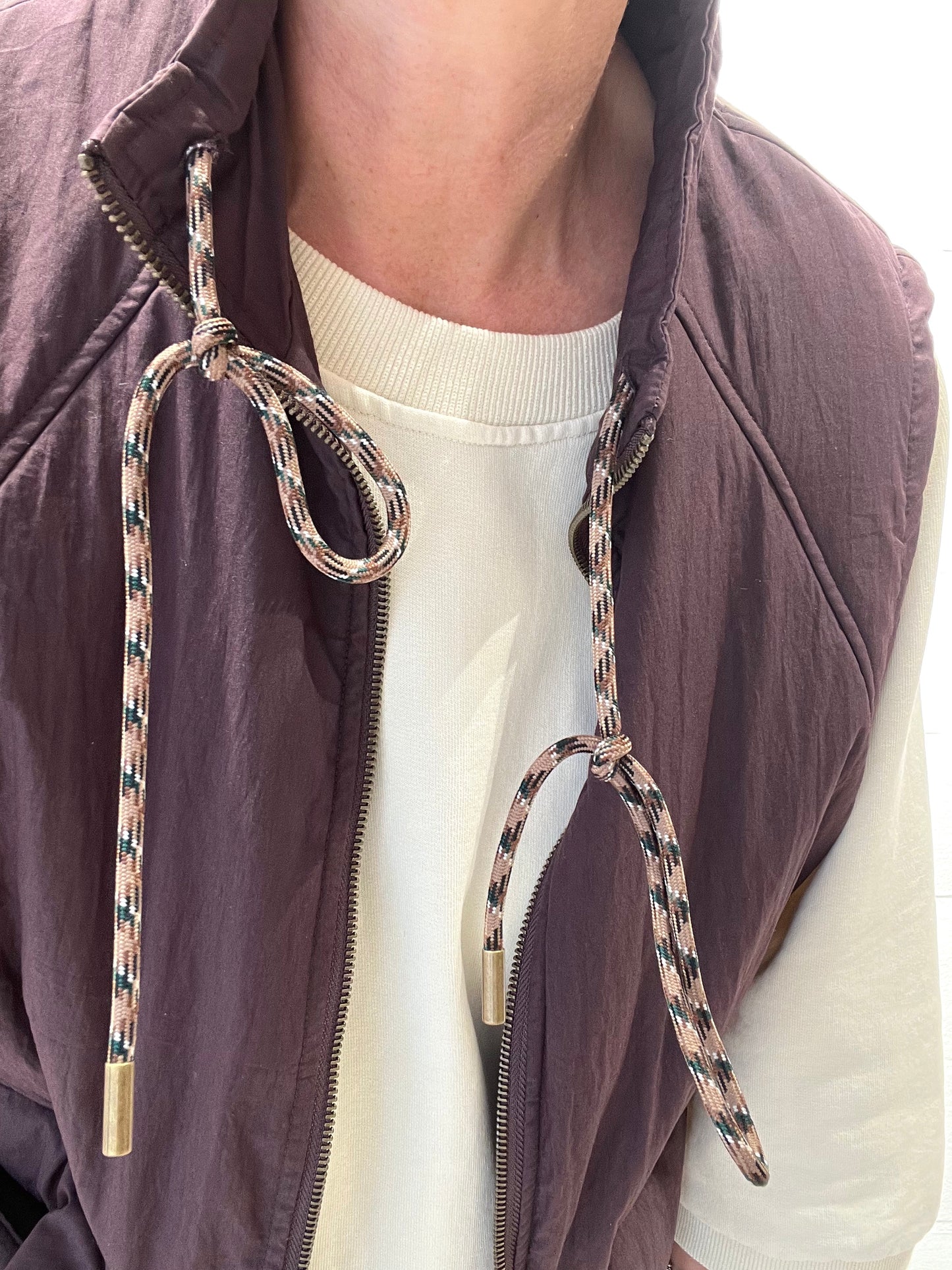 RITA veste body warmer wine