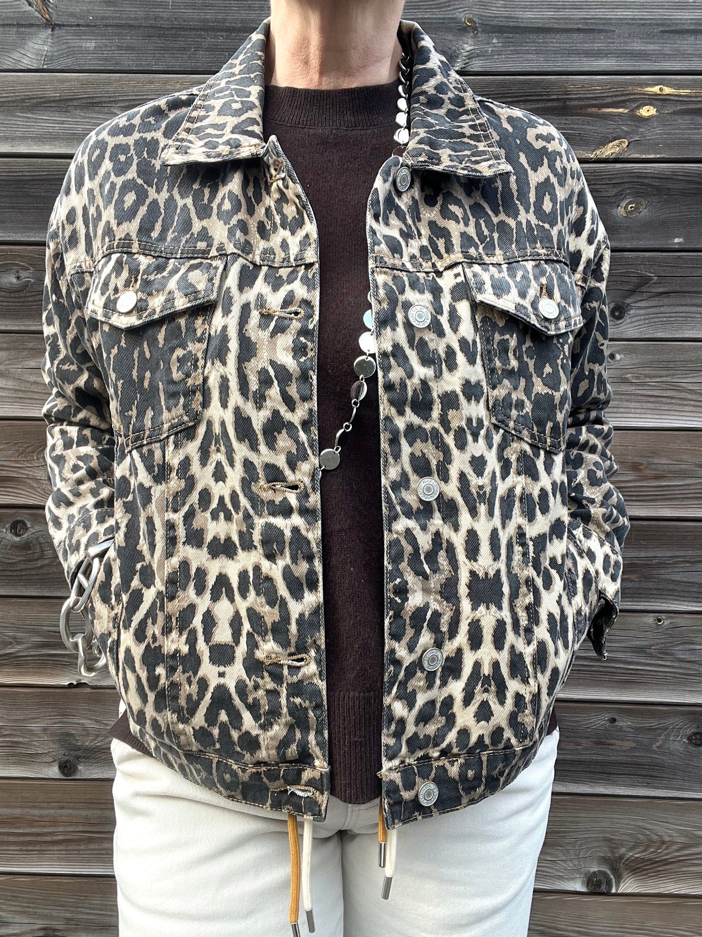 TINE veste imprimée léo