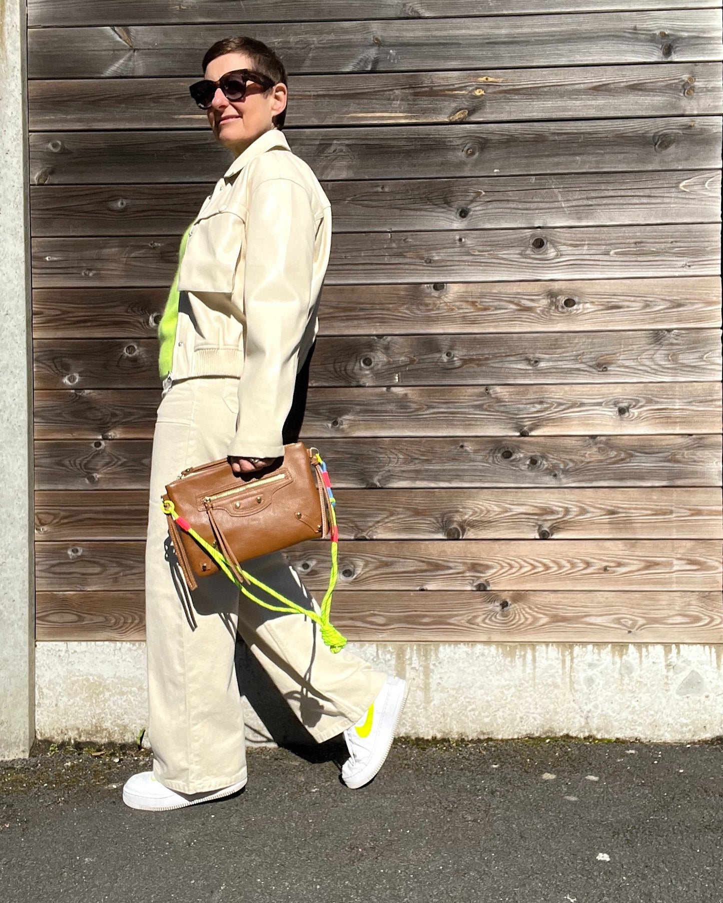 VANESSA veste bomber à maxi poches