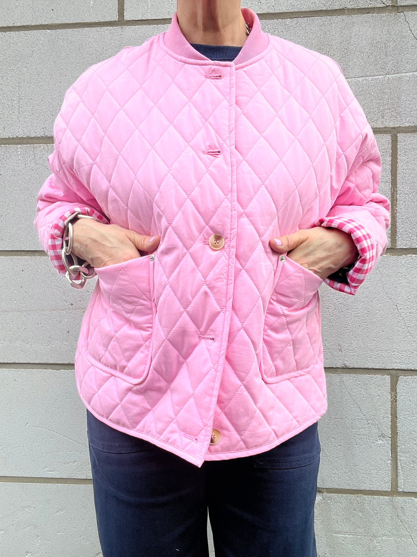 VITTORIA veste matelassée bubblegum