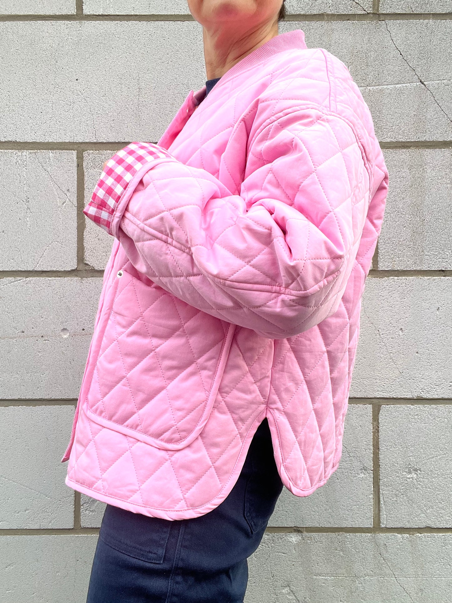VITTORIA veste matelassée bubblegum