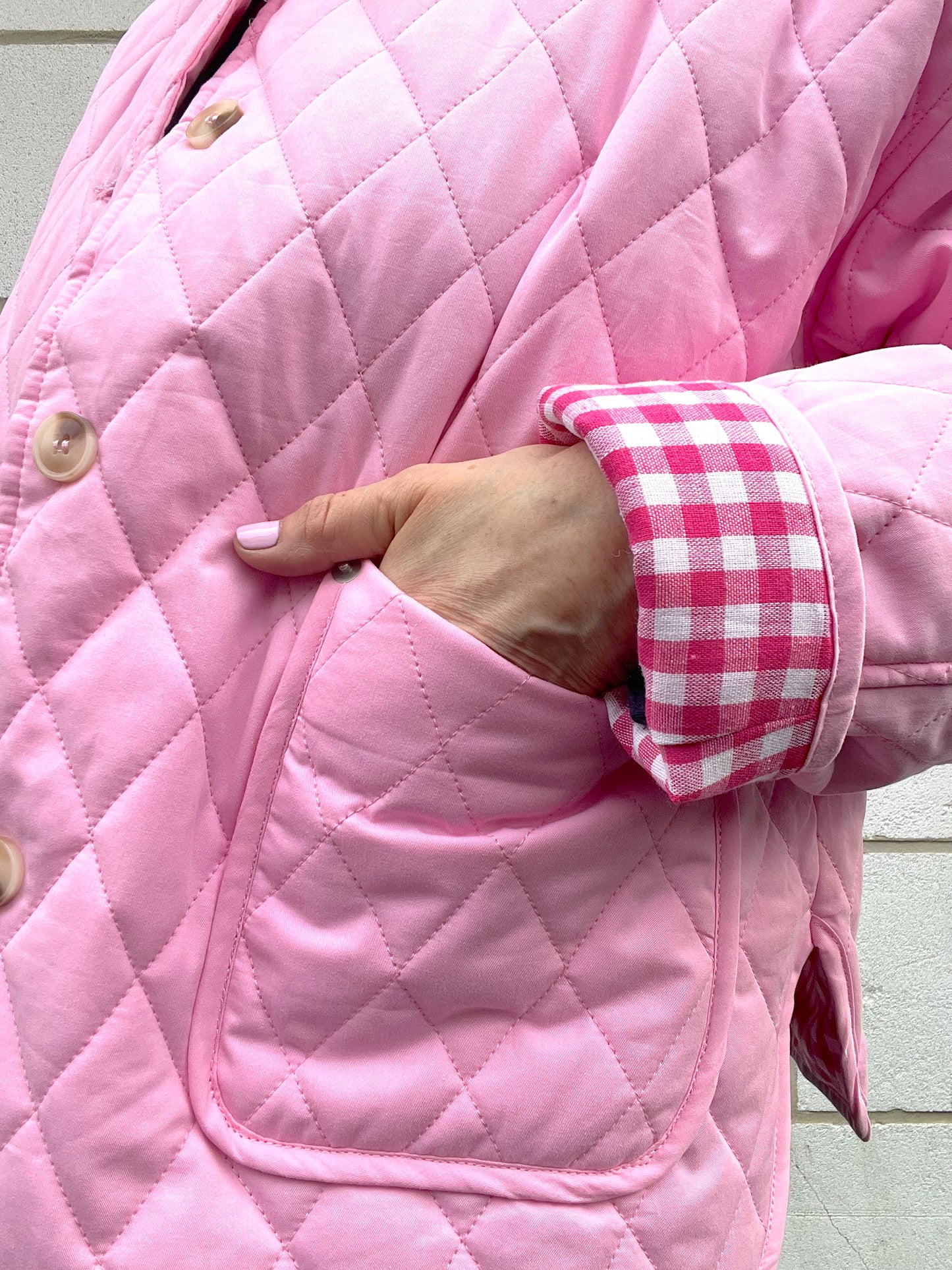 VITTORIA veste matelassée bubblegum