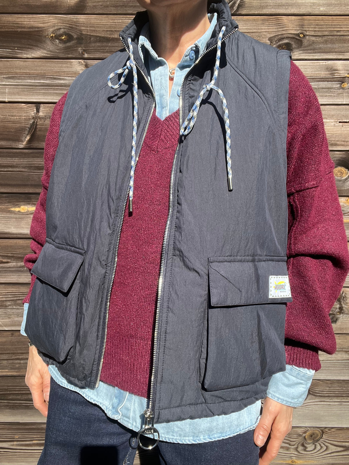 RITA veste body warmer navy