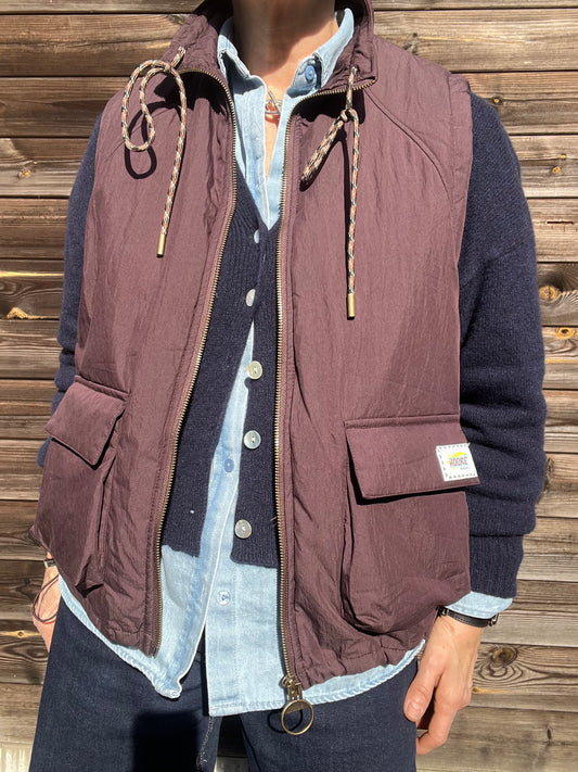 RITA veste body warmer wine